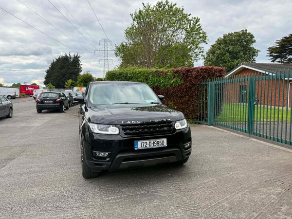 Land Rover Range Rover Sport SUV, Diesel, 2017, Black