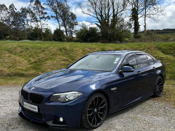 BMW 5-Series Saloon, Diesel, 2016, Blue