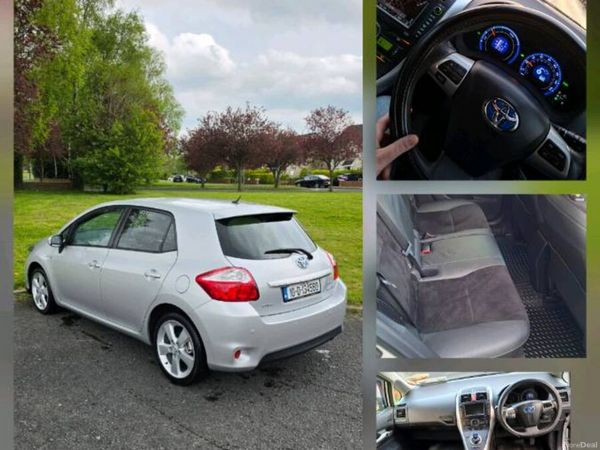 Toyota Auris Hatchback, Petrol Hybrid, 2010, Silver
