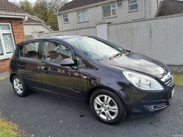 Opel Corsa Hatchback, Petrol, 2007, Black