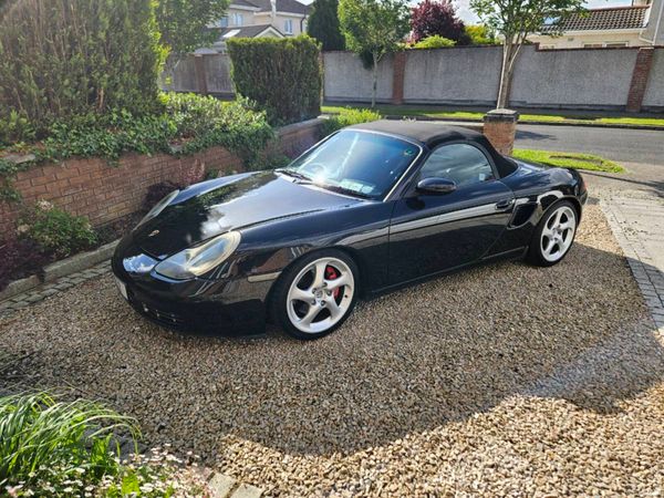 Porsche Boxster Convertible, Petrol, 2001, Black