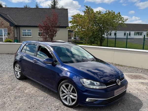 Volkswagen Golf Hatchback, Diesel, 2017, Blue