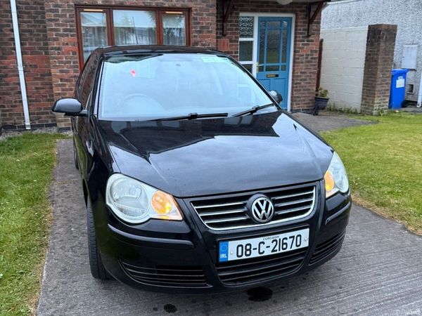 Volkswagen Polo Hatchback, Petrol, 2008, Black