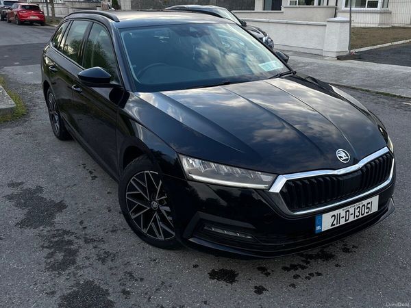 Skoda Octavia Estate, Diesel, 2021, Black