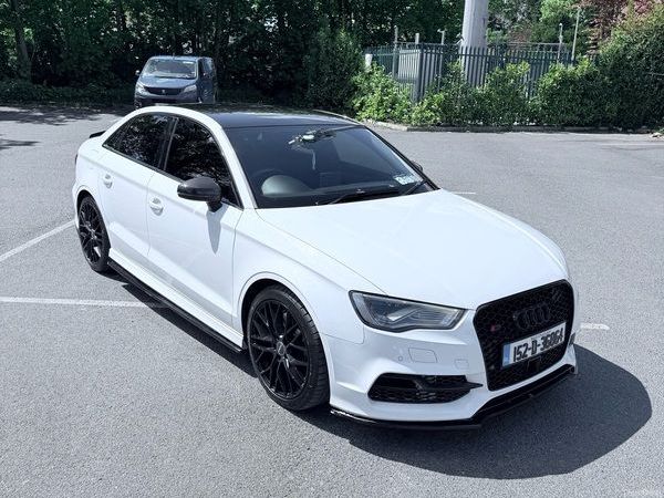 Audi S3 Saloon, Petrol, 2015, White