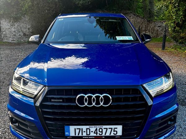 Audi Q7 SUV, Diesel, 2017, Blue
