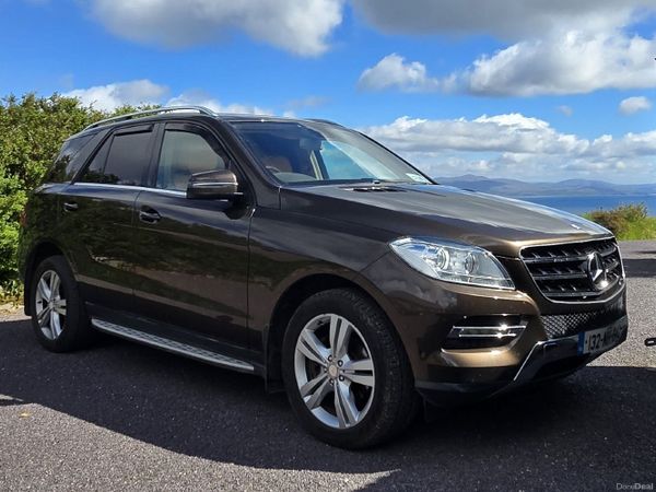 Mercedes-Benz M-Class SUV, Diesel, 2013, Brown