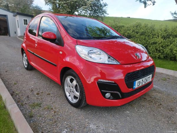 Peugeot 107 Hatchback, Petrol, 2013, Red