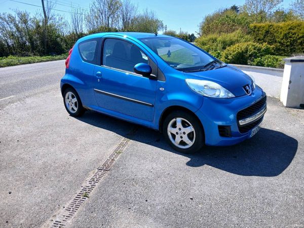 Peugeot 107 Hatchback, Petrol, 2009, Blue