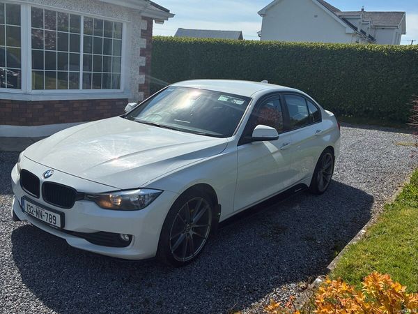 BMW 3-Series Saloon, Diesel, 2013, White