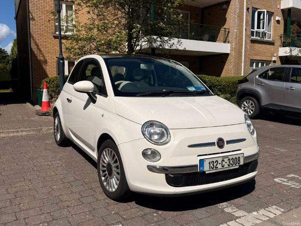 Fiat 500 Hatchback, Petrol, 2013, White