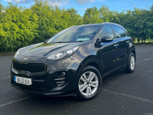 Kia Sportage SUV, Diesel, 2016, Black