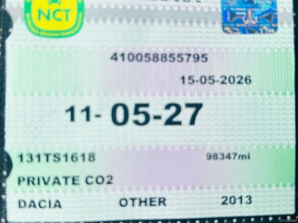 Dacia Duster SUV, Diesel, 2013, Silver