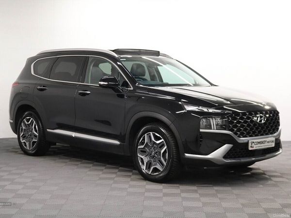 Hyundai Santa Fe SUV, Petrol Hybrid, 2023, Black