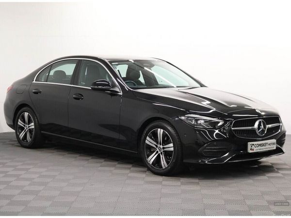 Mercedes-Benz C-Class Saloon, Petrol Hybrid, 2023, Black