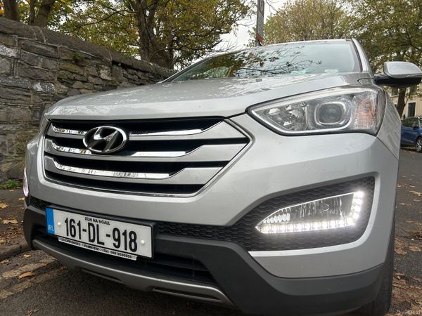Hyundai Santa Fe SUV, Diesel, 2016, Silver