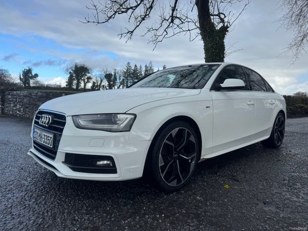 Audi A4 Saloon, Diesel, 2013, White