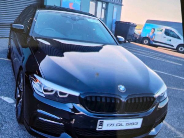 BMW 5-Series Saloon, Diesel, 2017, Black