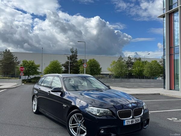 BMW 5-Series Estate, Diesel, 2017, Black