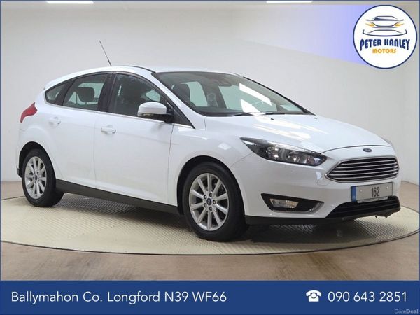 Ford Focus Hatchback, Diesel, 2016, White