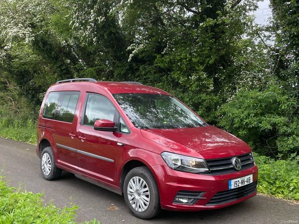 Volkswagen Caddy MPV, Diesel, 2019, Red