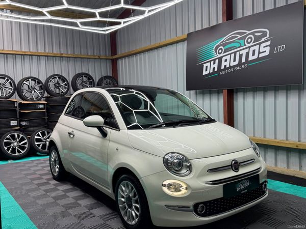Fiat 500 Hatchback, Petrol, 2017, White