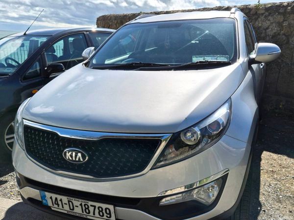 Kia Sportage SUV, Diesel, 2014, Silver