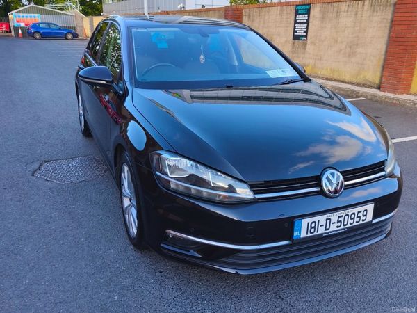 Volkswagen Golf Hatchback, Diesel, 2018, Black