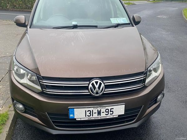 Volkswagen Tiguan SUV, Diesel, 2013, Brown