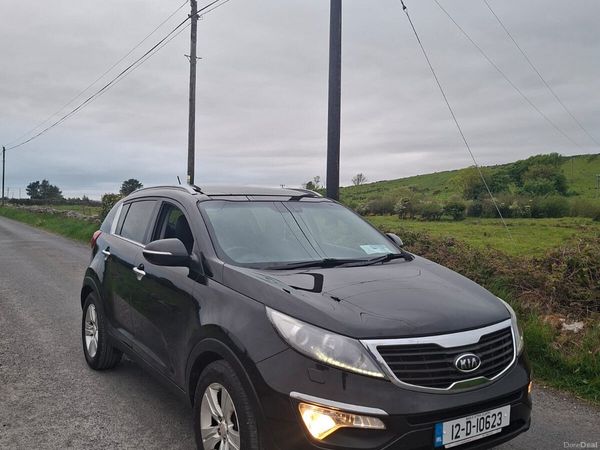 Kia Sportage SUV, Diesel, 2012, Black