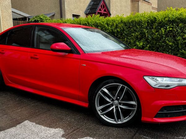 Audi A6 Saloon, Diesel, 2015, Red