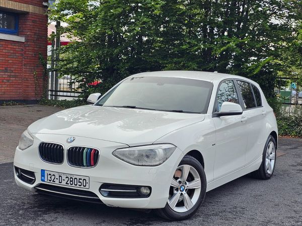 BMW 1-Series Hatchback, Petrol, 2013, White