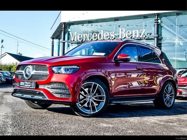 Mercedes-Benz GLE SUV, Diesel, 2020, Red