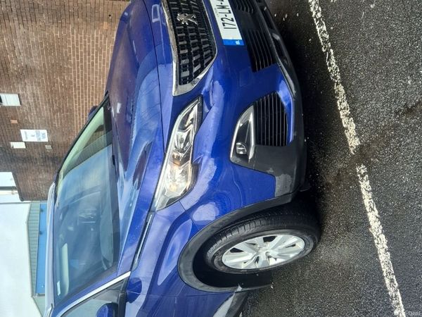 Peugeot 3008 SUV, Diesel, 2017, Blue