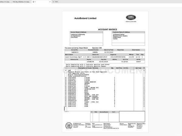 Land Rover Discovery SUV, Diesel, 2018, Black