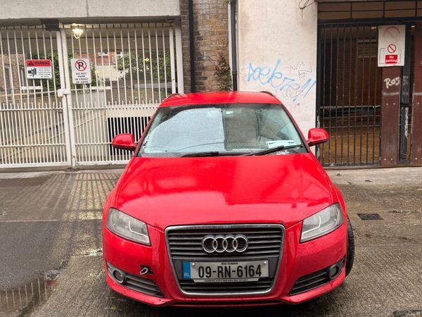 Audi A3 Hatchback, Diesel, 2009, Red