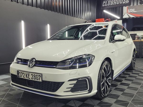 Volkswagen Golf Hatchback, Petrol Plug-in Hybrid, 2017, White