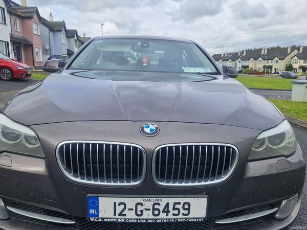 BMW 5-Series Saloon, Diesel, 2012, Brown