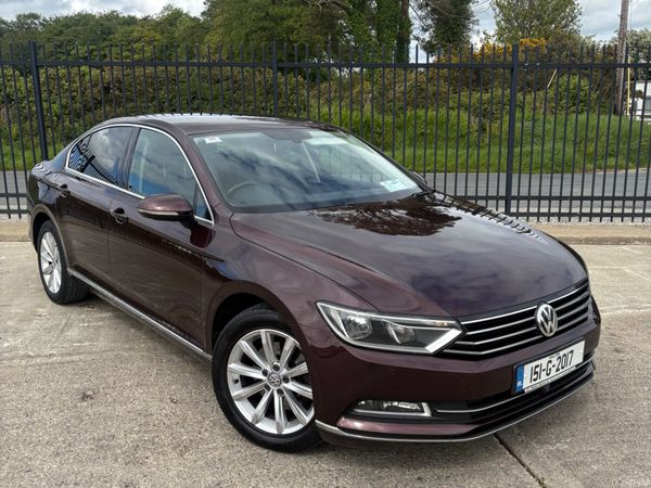 Volkswagen Passat Saloon, Diesel, 2015, Red