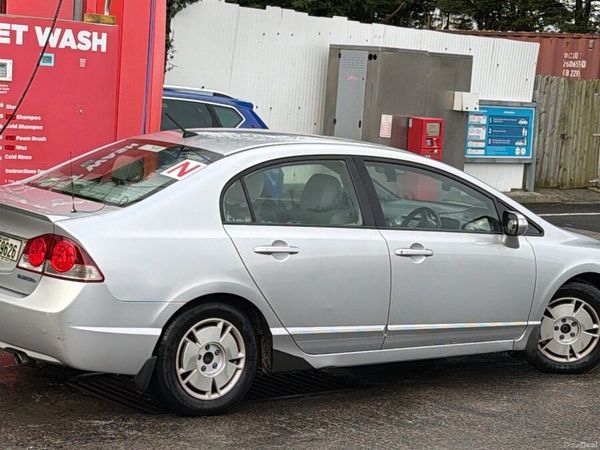 Honda Civic Saloon, Petrol Hybrid, 2008, Grey
