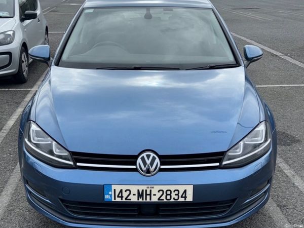 Volkswagen Golf Hatchback, Petrol, 2014, Blue