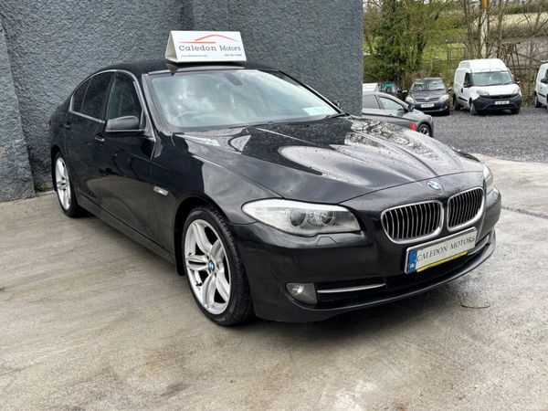 BMW 5-Series Saloon, Diesel, 2012, Black