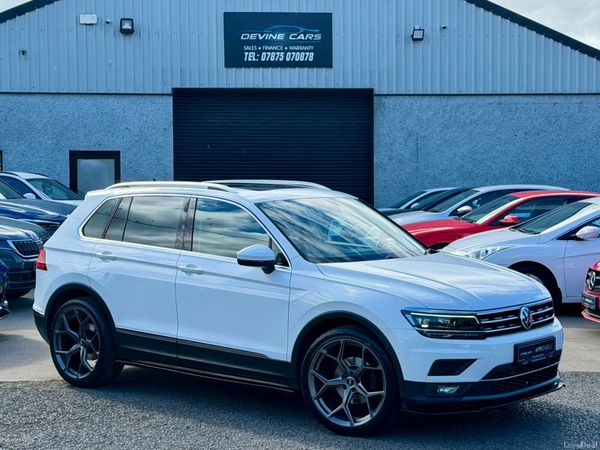 Volkswagen Tiguan SUV, Diesel, 2018, White