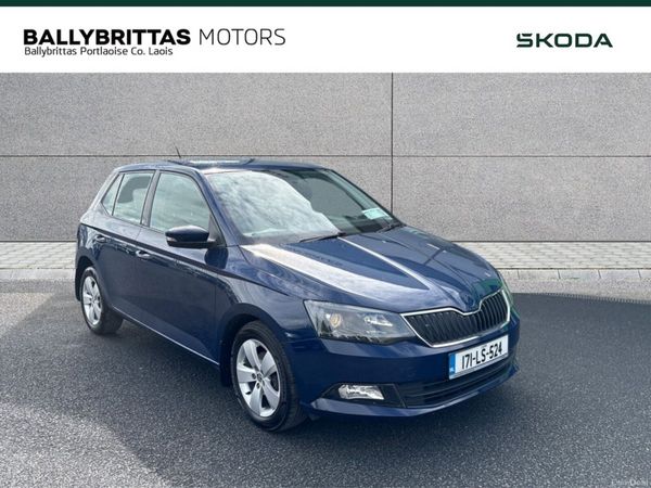 Skoda Fabia Hatchback, Petrol, 2017, Blue