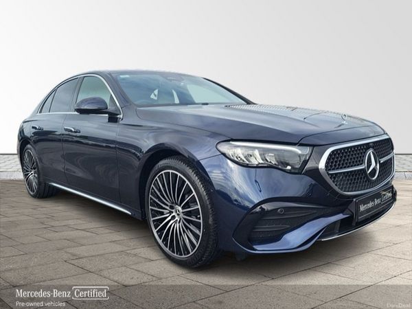 Mercedes-Benz E-Class Saloon, Diesel Plug-in Hybrid, 2026, Blue