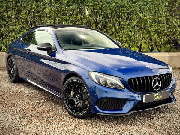 Mercedes-Benz C-Class Coupe, Diesel, 2016, Blue