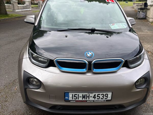 BMW i3 Hatchback, Petrol Plug-in Hybrid, 2015, Silver