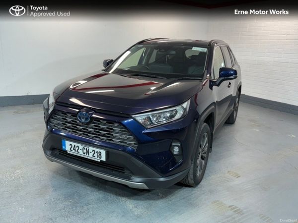 Toyota RAV4 SUV, Petrol Hybrid, 2024, Blue