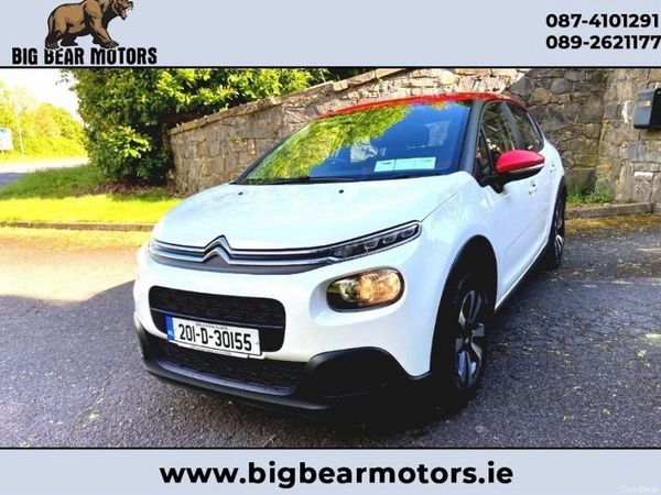 Citroen C3 Hatchback, Petrol, 2020, White