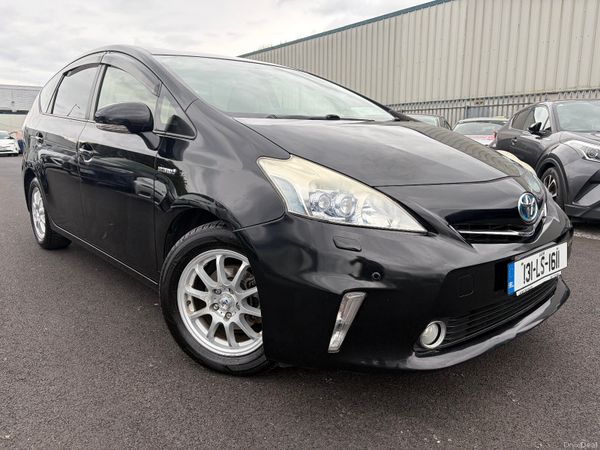 Toyota Prius MPV, Petrol Hybrid, 2013, Black